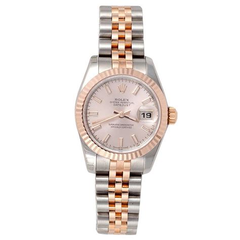 womens rose gold rolex on wrist|Rolex oyster perpetual datejust women's.